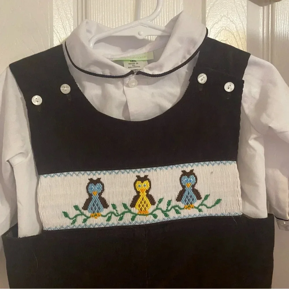 Be Mine Smocked Owl Outfit
